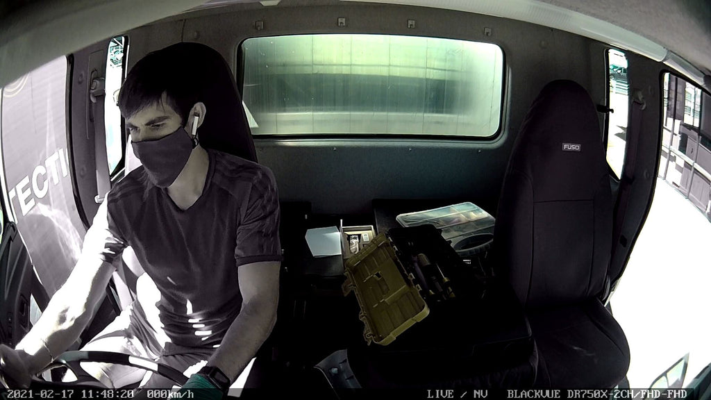 Dash Cams for Major Furniture Supplier Truck Fleet