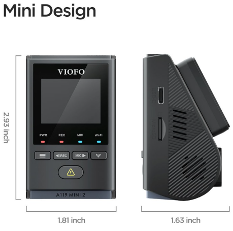 Viofo A119 MINI 2 1CH (2K)
