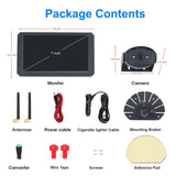 Reversing Cam Truck Wireless + 7-inch Screen