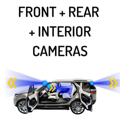 Front+Rear+Interior Facing  (2-3 Camera System)