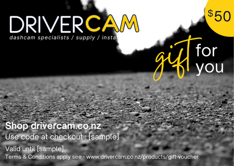 DriverCam Gift Voucher