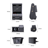 Viofo A329TW 3CH (4K + 2K-T + 2K-W)