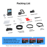 Viofo A329TW 3CH (4K + 2K-T + 2K-W)